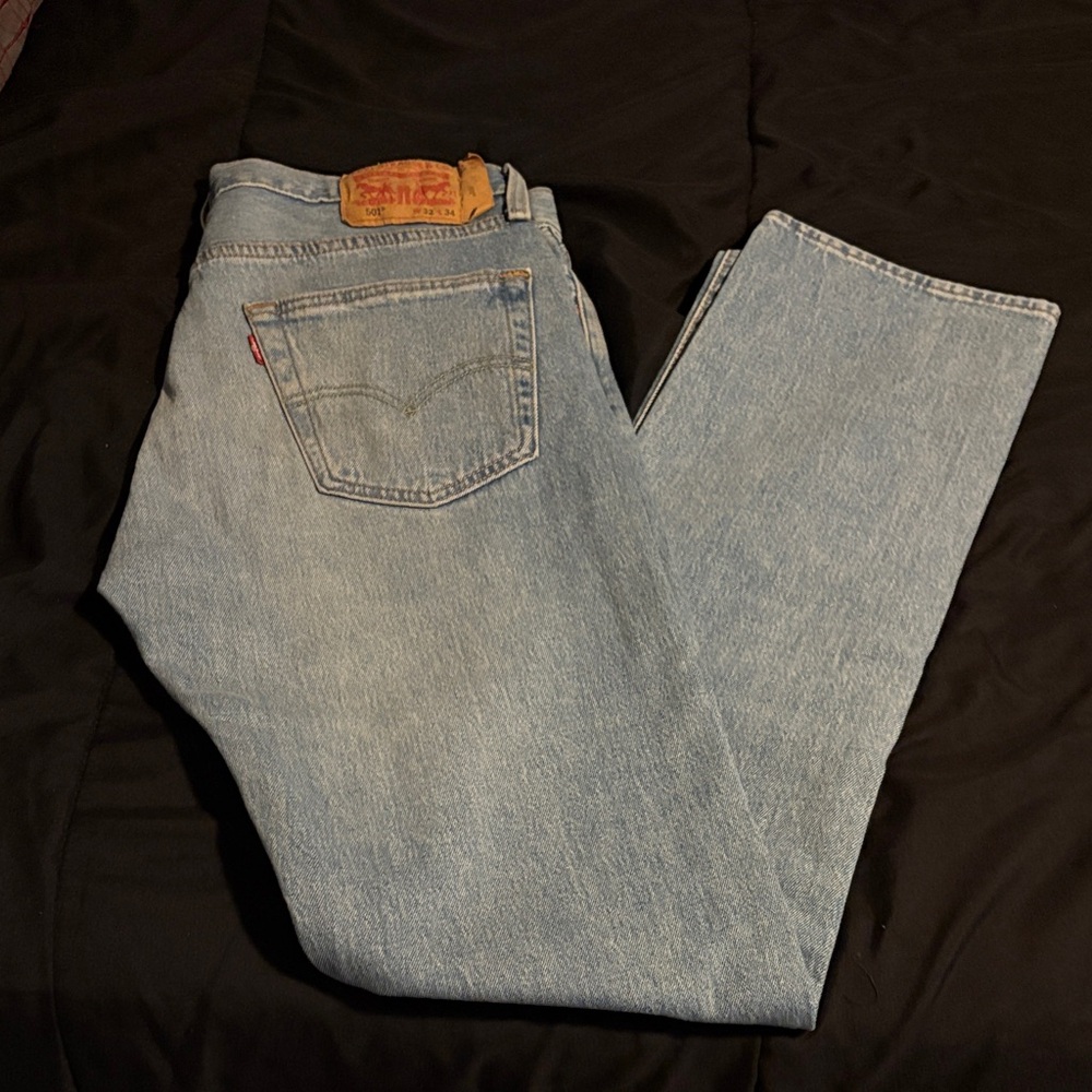 Levi's Light Blue 501 Men's Jeans